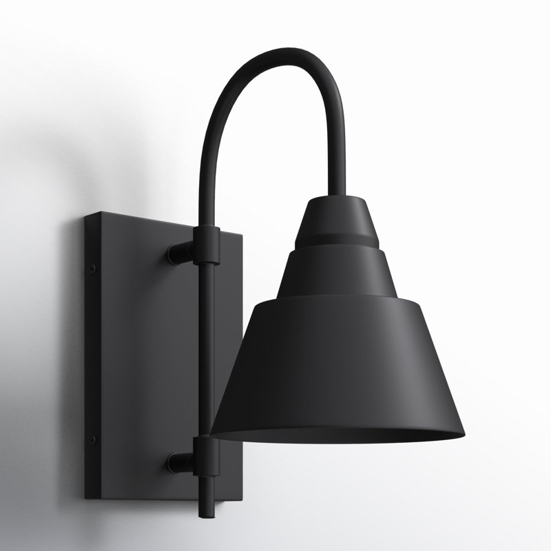 Estiva Iron Wall Light, 12" H x 6" W x 10.5" D