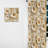 Gold And White Royal Flower Garden Serenity I - Bohemian Curtain - Velvet Room Darkening - 1 panel-107576845
