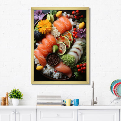 " Sushi Dream Pointillism Dot II "