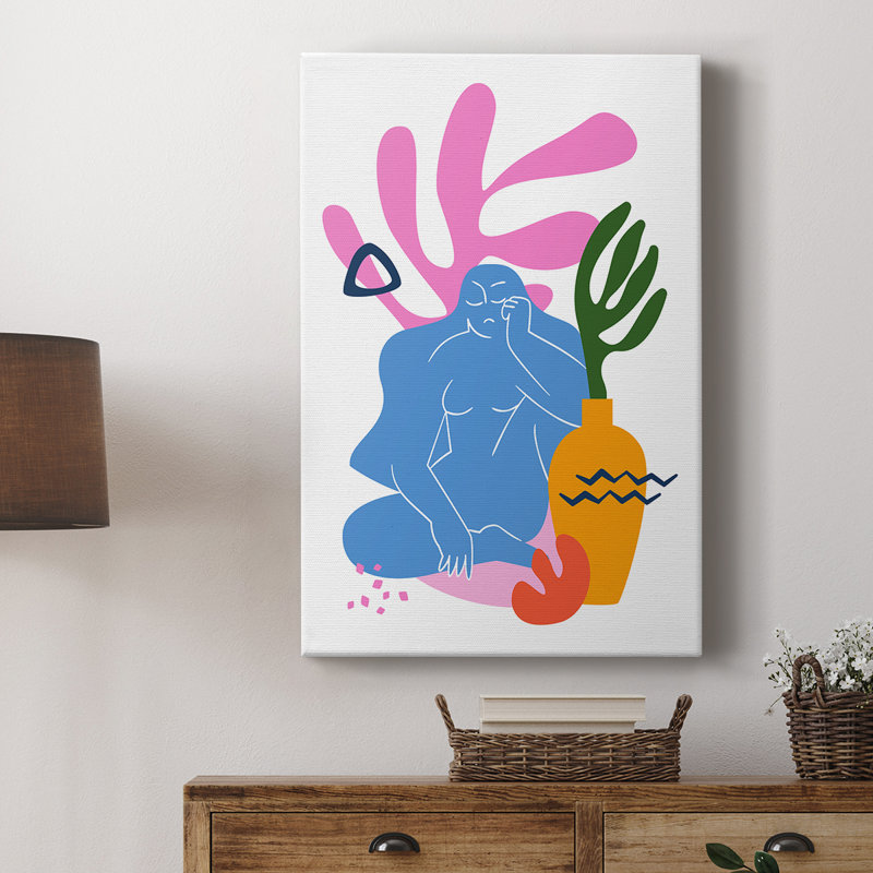 Matisse CDLII Framed Print -Gallery Wrapped Cavas, 36" H x 24" W
