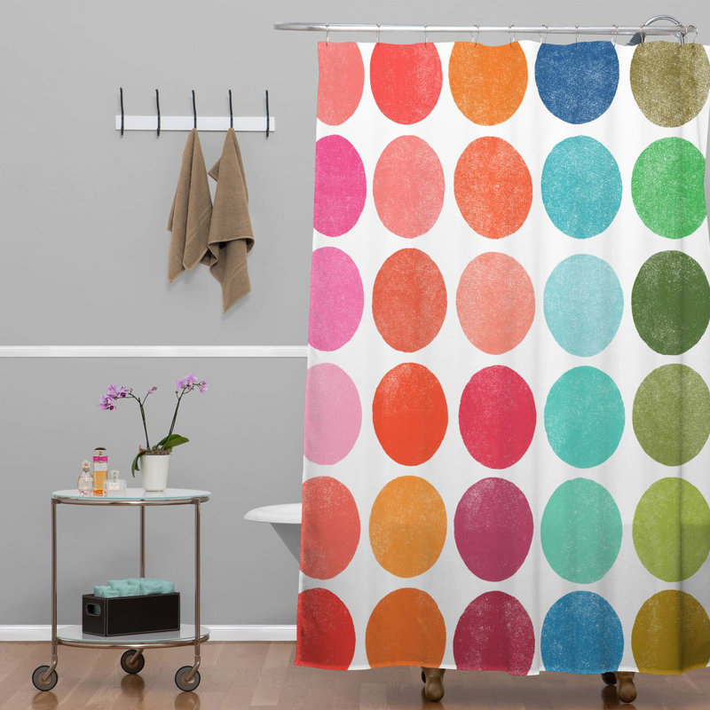 Northboro Polka Dots Shower Curtain