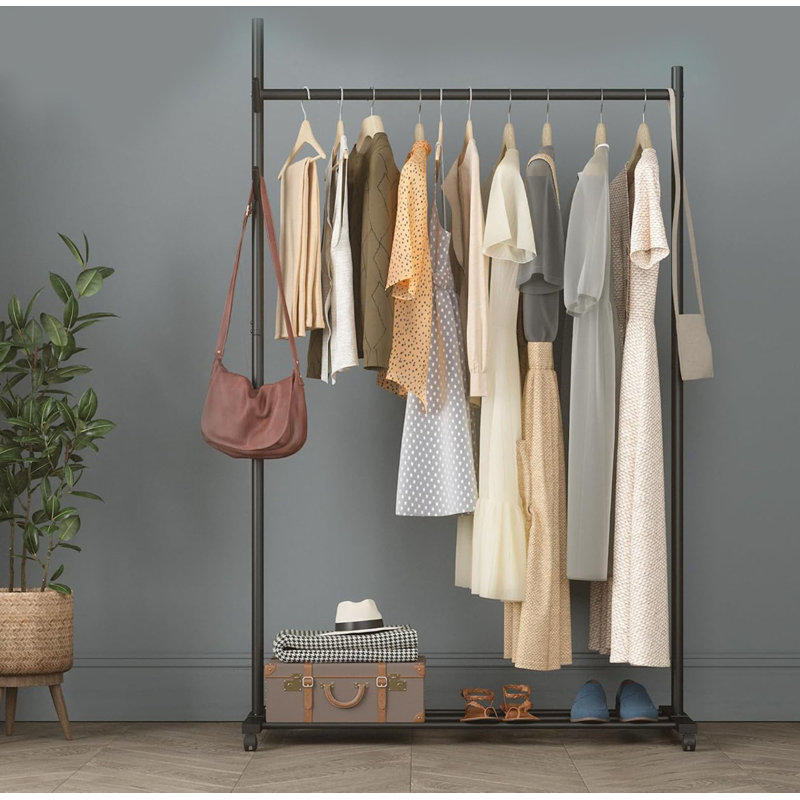 100cm Rolling Clothing Rack