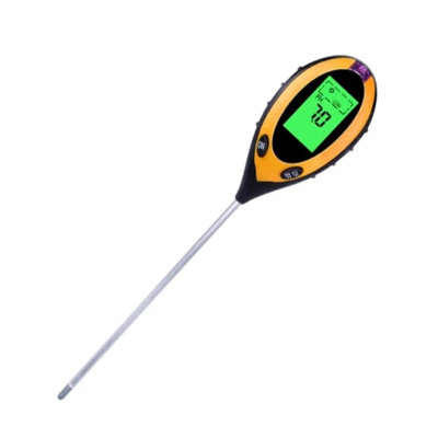 4-in-1 Soil Tester – Illumination, Temperature, Moisture & Ph Detector, Soil Hygrometer