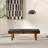 Bench In Black Pu Leather