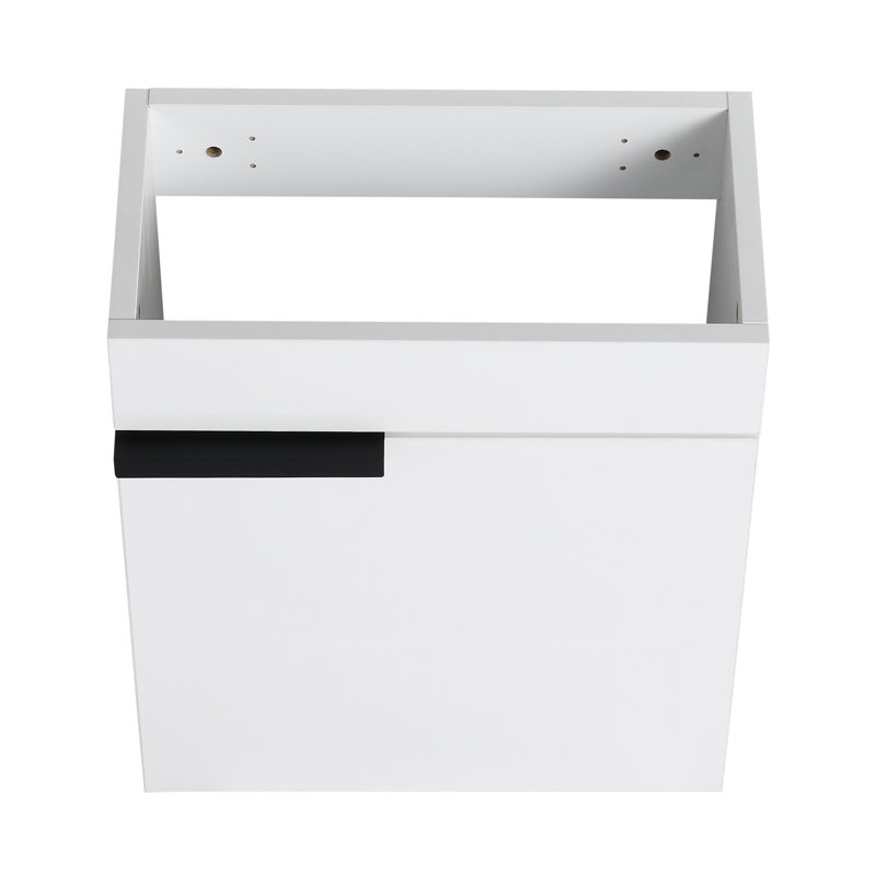 Meuble-lavabo mural Soren, Blanc