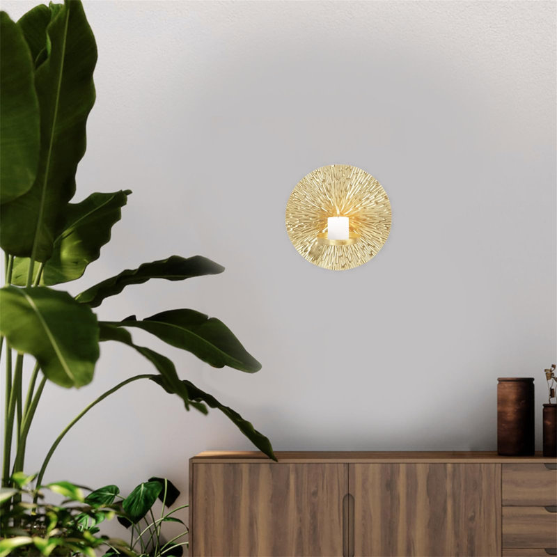 2 Piece Metal Wall Sconce Set