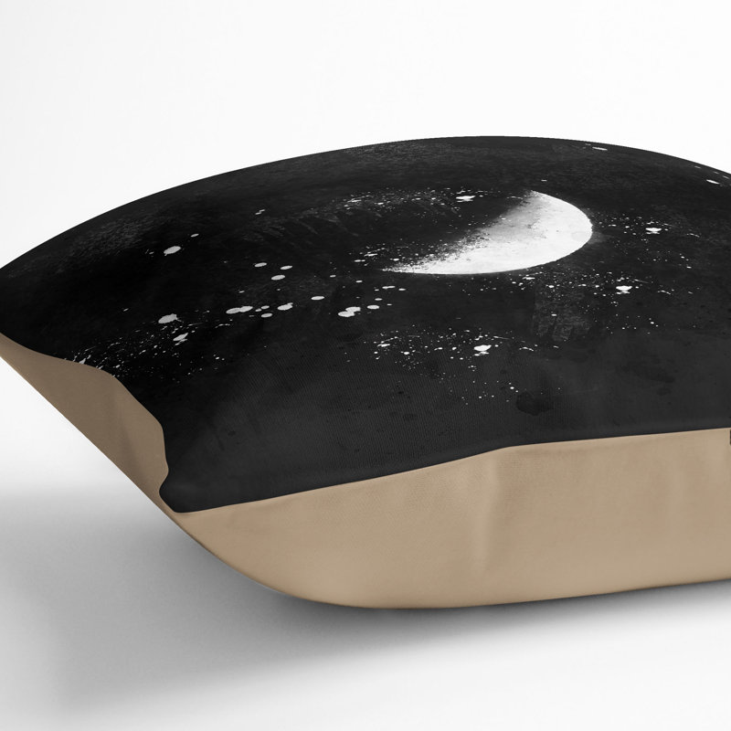Square Throw Cushion, Stone, 40cm H x 40cm W x 15cm D