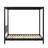 Hanhalyn Solid Wood Canopy Bed-1635201180-1633664711