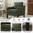Armchair With Solid Wood Legs-2093696164
