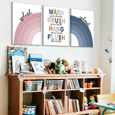 3 Piece Wrapped Canvas Print