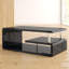 Alexa Floor Shelf Coffee Table with Storage
