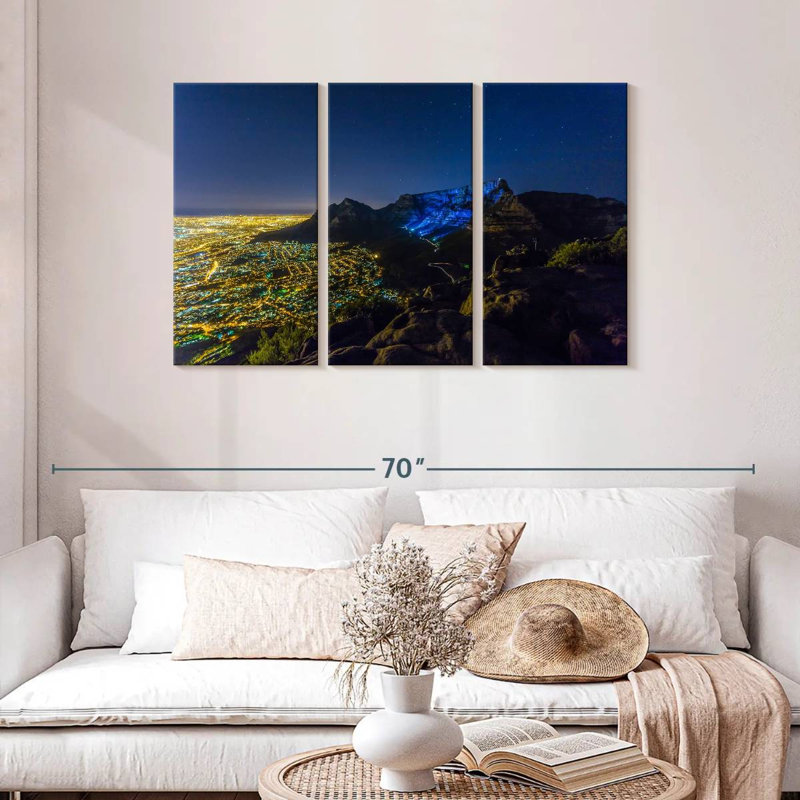 Sebbie Cape Town Evening, 28" H x 45" W