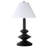 Kialie 28" Tall Triple Gourd Lamp with Fabric Shade-884058755