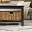 Table basse à 4 pieds avec rangement Knepp-1686208935