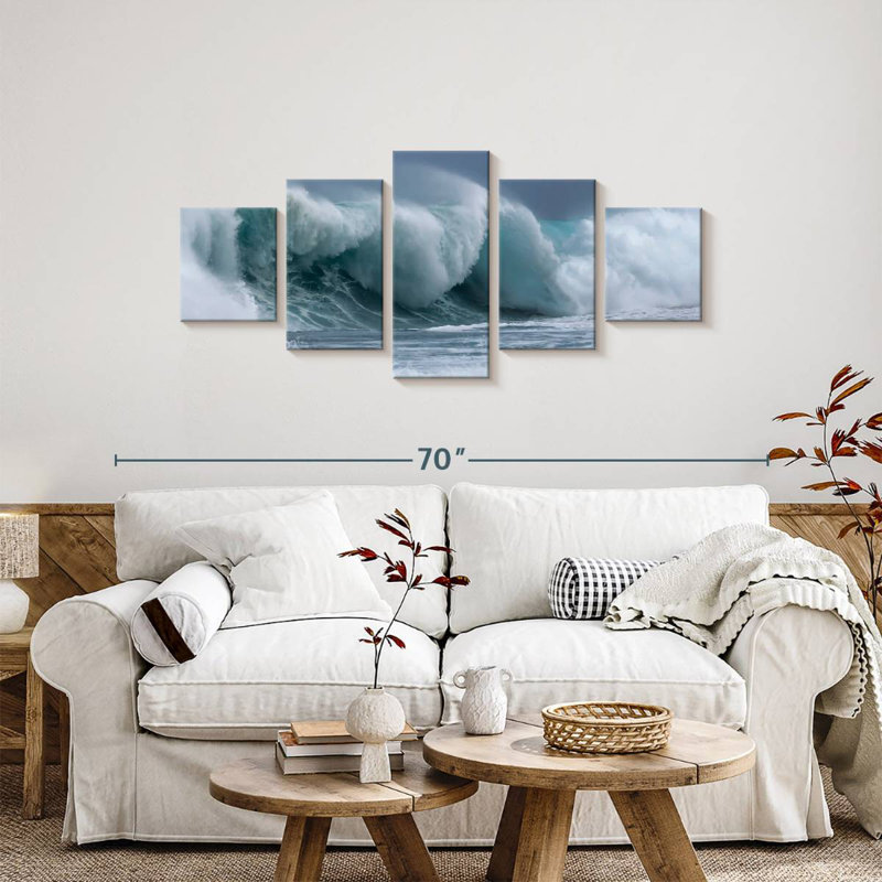 Monster Ocean Wave, 24" H x 55" W