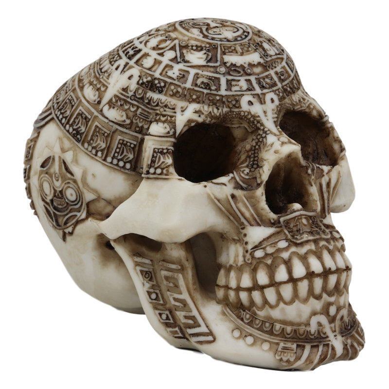 Figurine décoratif aztec nahuatl codés mexica mesoamerican de calendrier de tatouage Christoph