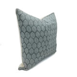 Sanganeri Jaal Linen Indoor/Outdoor Pillow Cover