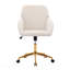 Fauteuil de bureau réglable, chambre à coucher à domicile, fauteuil pivotant ergonomique, siège à dossier, confortable pour les longues séances-1201718039-1201718057