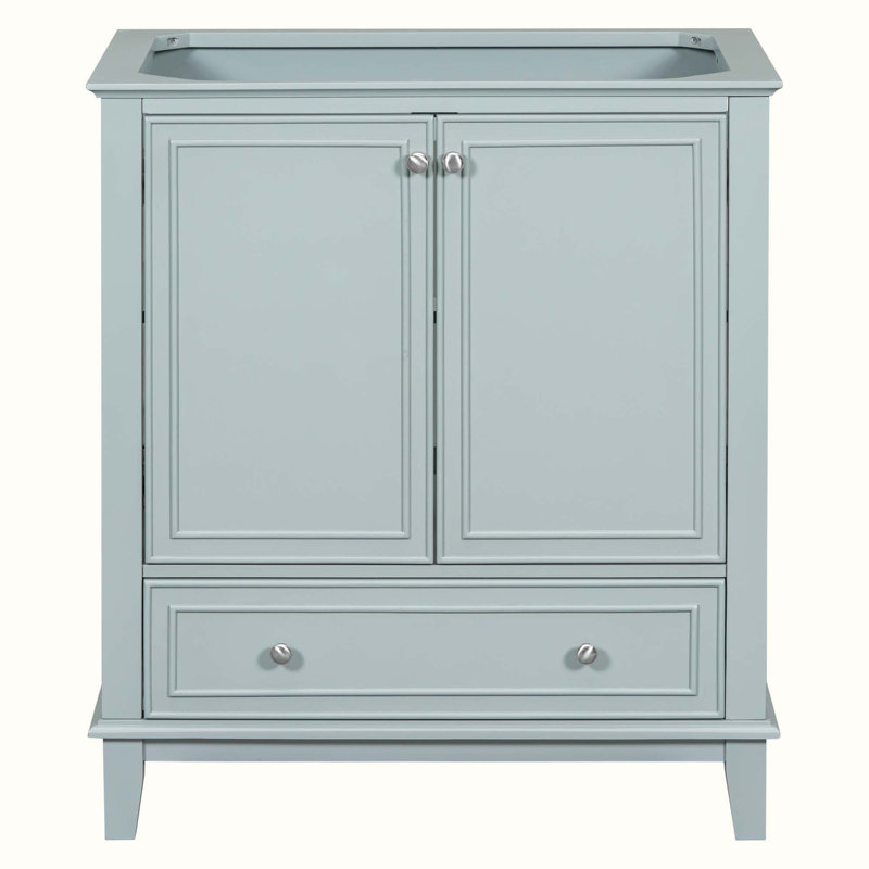 29.5'' Single Bathroom Vanity Base Only, Green