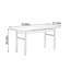 Bureau en bois de noyer massif de haute qualité-275580773