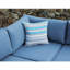 Causeuse de mobilier d’extérieur avec coussins Cayden