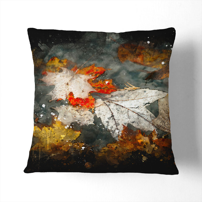 Square Cushion, Black, 40cm H x 40cm W x 15cm D