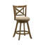 Tabouret de bar pivotant en bois Kodi-926360655-926360653-926360649