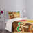Ambesonne Tiki Bar Bedspread Set Old Drink Multicolor