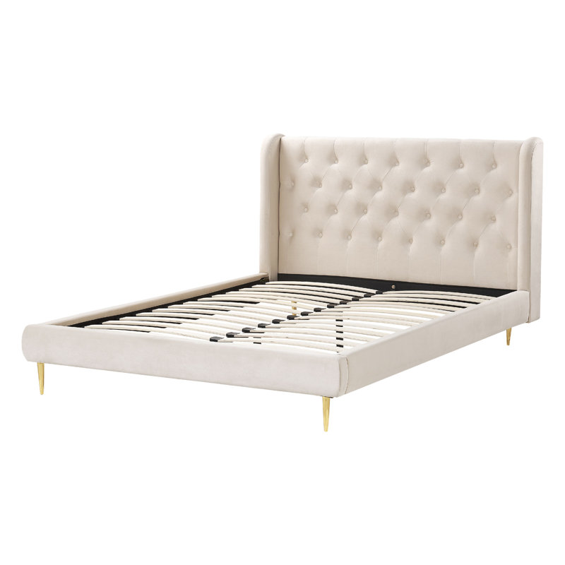 Allotey Upholstered Bed, Double (4'6)