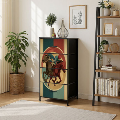 Commode de rangement verticale 4 tiroirs