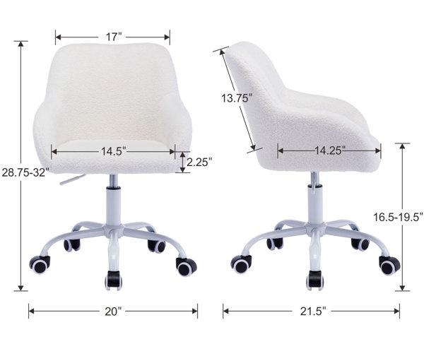 Carder Kids 19.5'' Adjustable Height Desk / Activity Chair and Ottoman Gemma Violet