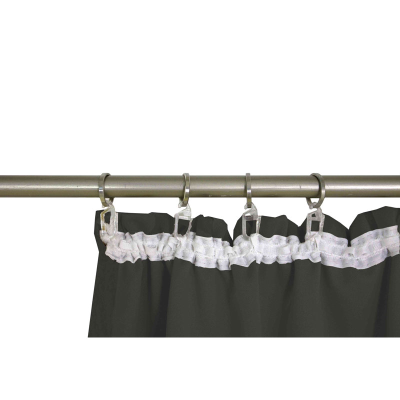 Torquay Pencil Pleat Blackout Curtains, 145cm Width x 150cm Drop, Black
