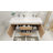 Hartt 59'' Double Bathroom Vanity with Wood, Acrylic Top-513318912