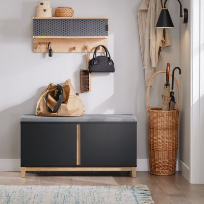 8 Pair Shoe Storage Bench