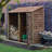 7 Ft. x 3 Ft. Log & Tool Store - Double Bay Multi Storage Unit-36319740