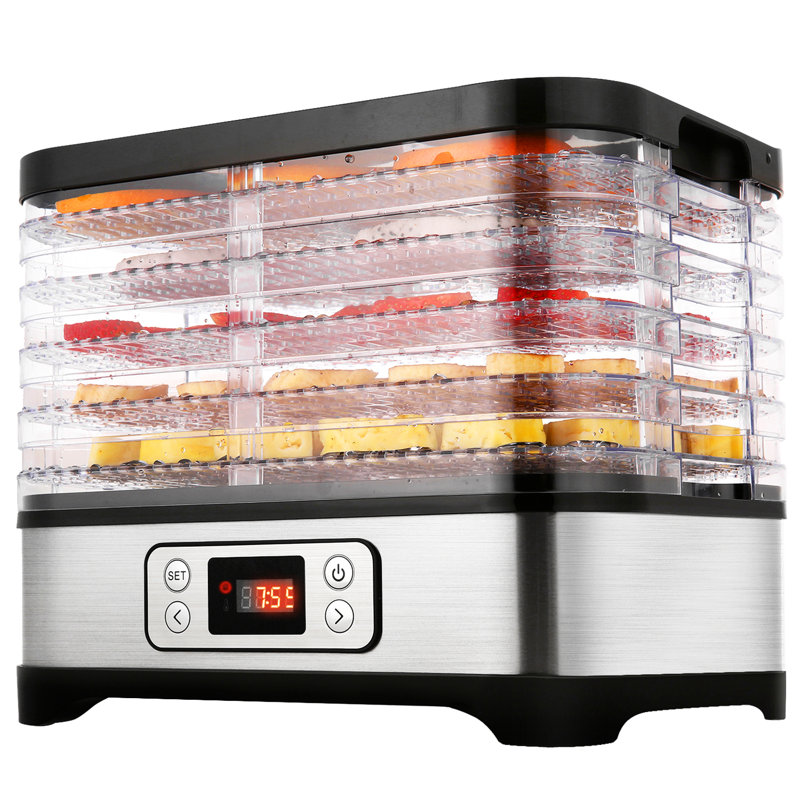 5 Tray Food Dehydrator Food Dryer with Digital Timer&Temp Control for Beef Jerky,Fruits,Vegetables