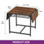 Extendable Unfinished Metal Base Dining Table-800564139-800564138