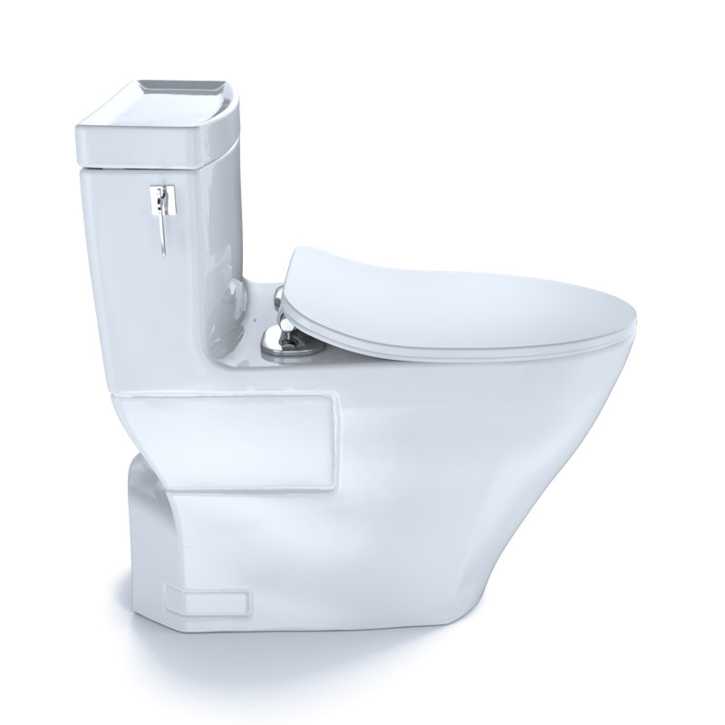 Aimes® 1.28 GPF (Water Efficient) Elongated One-Piece Toilet with High Efficiency Flush (Seat Included)