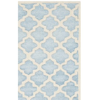 Tapis géométrique touffeté à la main Precious