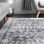 Tapis géométrique gris Caskey-1370685924