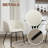 Damle 19.49'' H Upholstered Metal Armchair-570395716