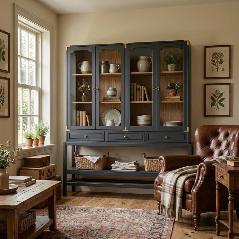 74.8”H China Cabinet