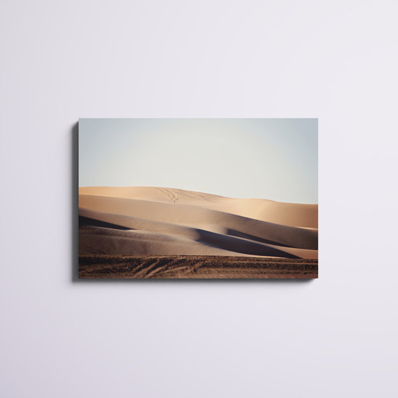 «Sand Dunes I», photographie sur toile, H 24 po x l 36 po