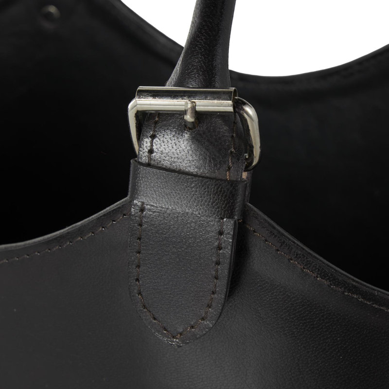 Porte-revues à fente simple en cuir Cole and Grey
