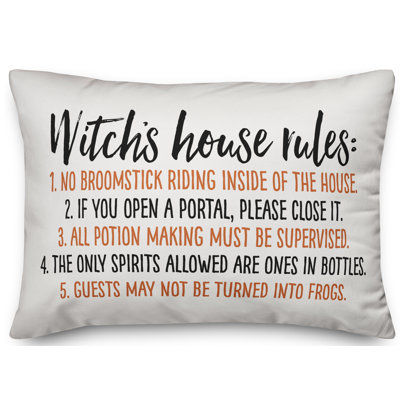  Coussin Witch House Rules