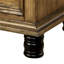 Table de chevet 2 tiroirs Zebadiah