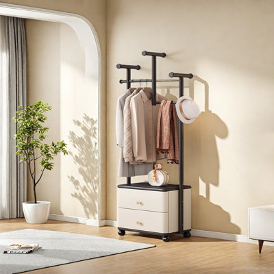 Versatile Closet with Drawers & Shoe Bench