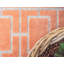 Tapis à motif géométrique orange Corando-40284701