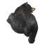 Lemont The Lounger Black Bear Garden Statue