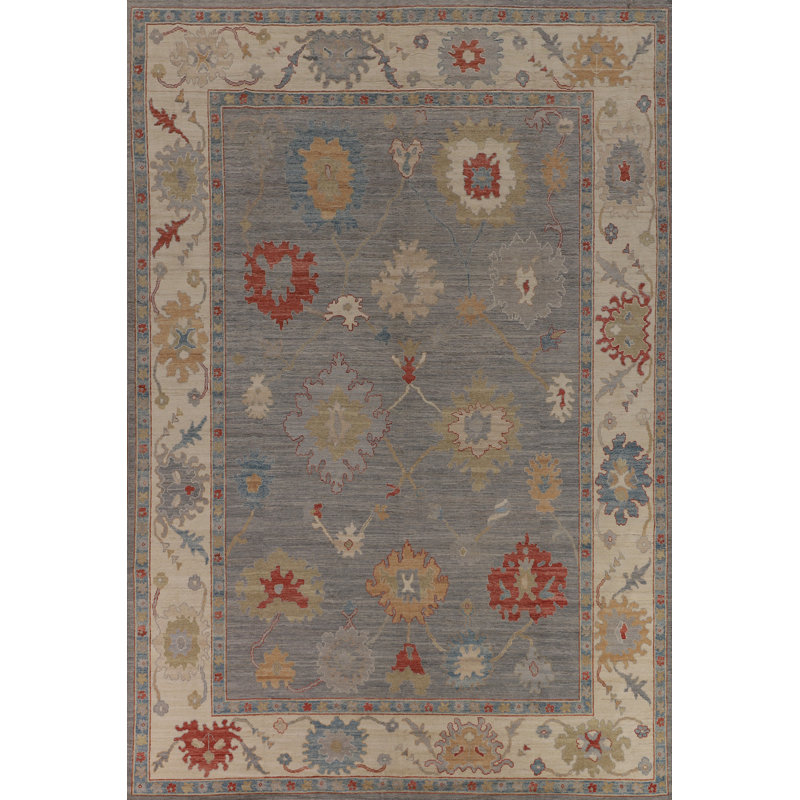One-of-a-Kind Rectangle Cotton Area Rug